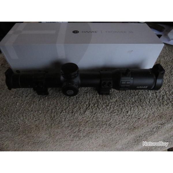 Lunette de battue Hawke Frontier 30 IR Circle dot 1-6x24