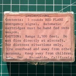 Bo&icirc;te vide de 9 mm Luger de signalisation DELA inc