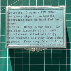 Bo&icirc;te vide de 9 mm Luger de signalisation DELA inc 2