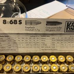 Carabine &agrave; verrous MAUSER 66s cal 8-68-s