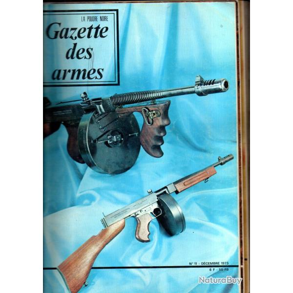 gazette des armes en reliure pour revues la premi�re du 6 au 19 de 1974