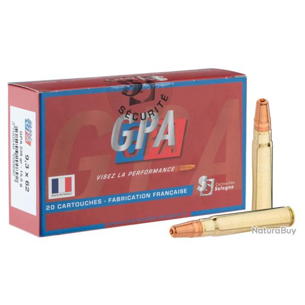 Sologne 9.3 x 62 Mag � balle GPA 179g