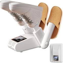 S&egrave;che-Chaussures &Eacute;lectrique Double V UV - S&eacute;chage Rapide 55&deg;C - D&eacute;sodorisant Antibact&eacute;rien