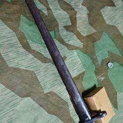 Ba&iuml;onnette belge FN Mauser M1889 Mle 1916 double tranchant matching 28909 !