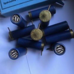 Boite 10 Cartouches Calibre 12 &agrave; Broche GEVELOT Plomb 6
