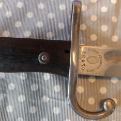 Ba&iuml;onnette Argentino 1909