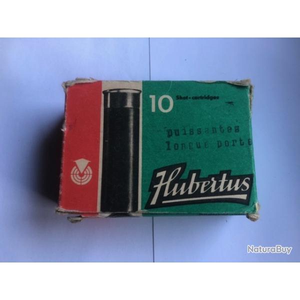 Boite 10 cartouches carton calibre 16/70 HUBERTUS - Puissantes Longue port�e - Plomb 7