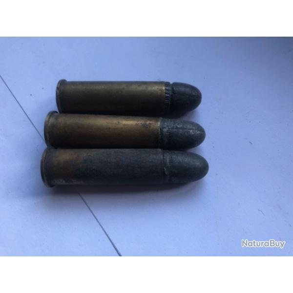 3 cartouches calibre 12.7 x 44 R Rolling Block - H. Utendoerffer N�rnberg