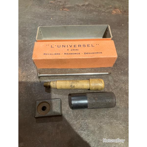 Kit recalibreur rechargement calibre 16 ��l'universel��