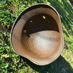 Casque militaire ancien