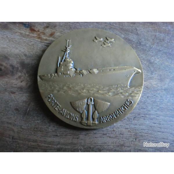 m�daille porte avions arromanches / G guiraud