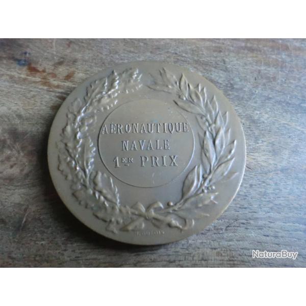 m�daille porte avions france air aromanches  / H. dubois
