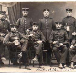 CPA -Photo - Un Groupe Soldats Allemand - N&deg;4521