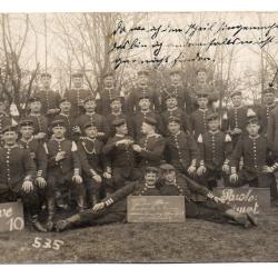 CPA -Photo - Un Groupe Soldats Allemand - N&deg;4523