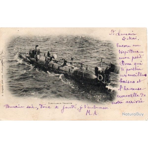 CPA - Marine  de Guerre - Torpilleur Vedette N�4526