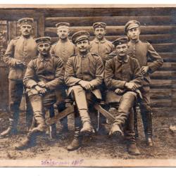 CPA -Photo - Un Groupe Soldats Allemand - N&deg;4528