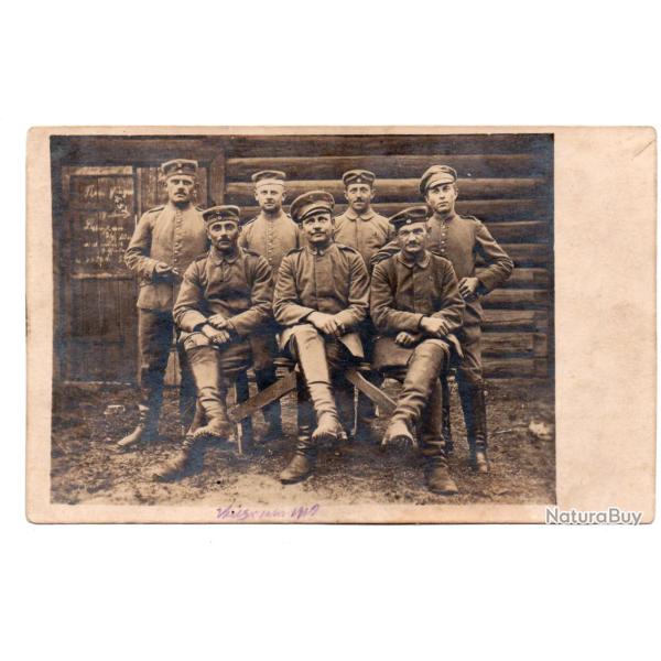 CPA -Photo - Un Groupe Soldats Allemand - N�4528