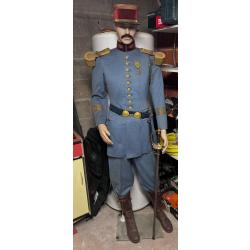 Tr&egrave;s ancien ensemble militaire authentique - pi&egrave;ce rare de grande valeur