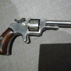 revolver simple action 22 short Hopkins & Allen Blue Jacket n&deg;1