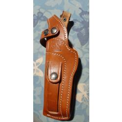 ETUI REVOLVER GK CUIR Surpiqu&eacute;