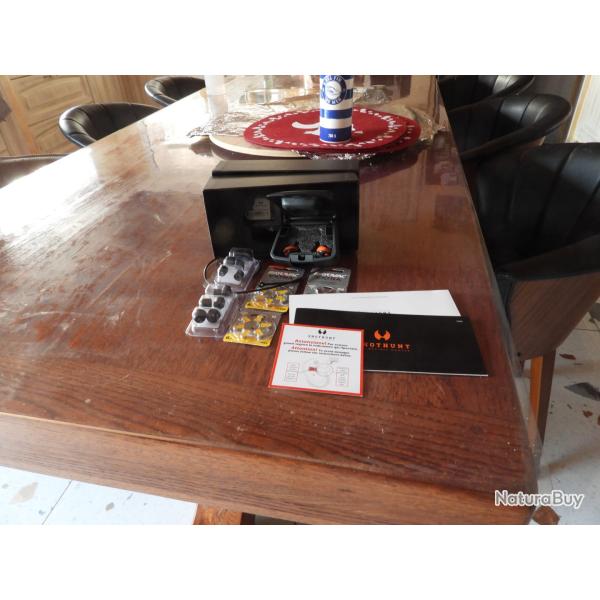 bouchons d'oreilles antibruit electronique shothunt