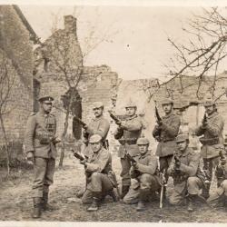 CPA -Photo - Un Groupe Soldats Allemand - N&deg;4531