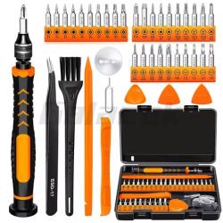 Kit tournevis pr&eacute;cision 40 en 1 r&eacute;paration t&eacute;l&eacute;phone MacBook PC montre &eacute;lectronique bricolage