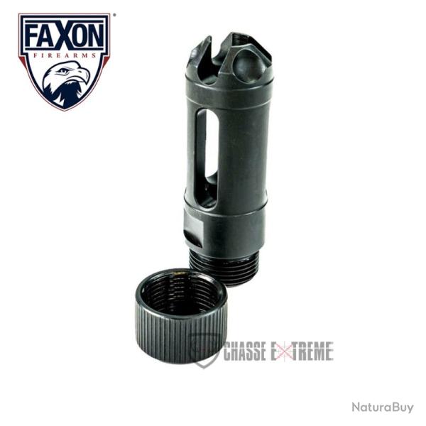 Cache-Flamme FAXON MuzzLok 1/2x28 Cal 9mm Nitride