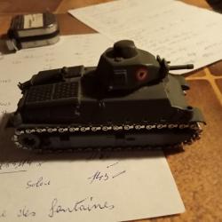 Char miniature Somua S35