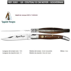 Couteau N&deg;5263 Palissandre Gouvernail Laguiole BOUGNA