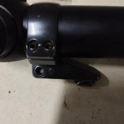 Lunette de battue browning avec r&eacute;ticule lumineux 1.25-4 X 24 et collier EAW amovible et pivotant