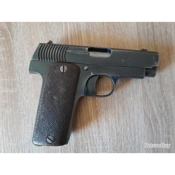 PISTOLET 1914 TYPE RUBY : RH automatic pistol retolaza cal 7,65