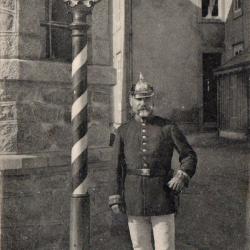 CPA - GERARDMER Col de la Schlucht Gendarme Allemand - N&deg;4536