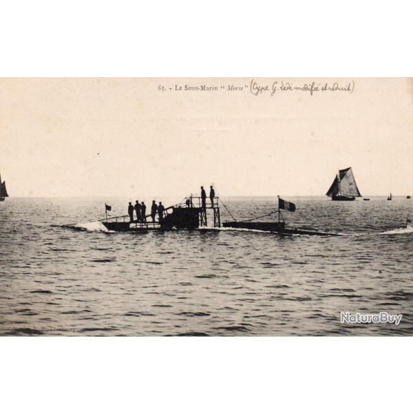 CPA - Marine de Guerre - SOUS-MARIN " Morse " - N�4538