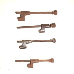 Tige axe et support de revolver Lefaucheux