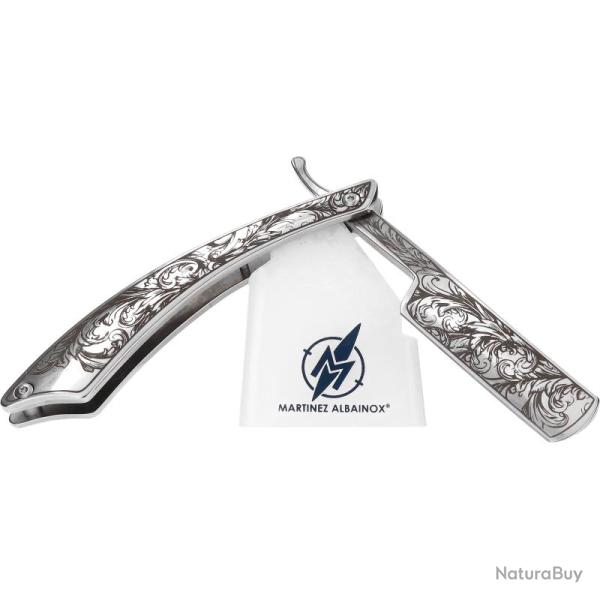 Couteau rasoir Albainox acier.