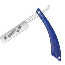 Couteau rasoir nacre bleu Albainox