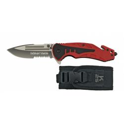 Couteau pliant K25 rouge