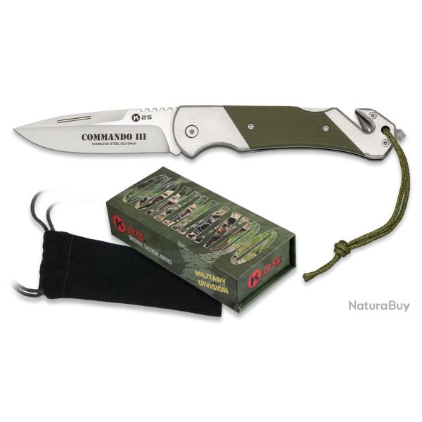 Couteau pliant tactique K25
