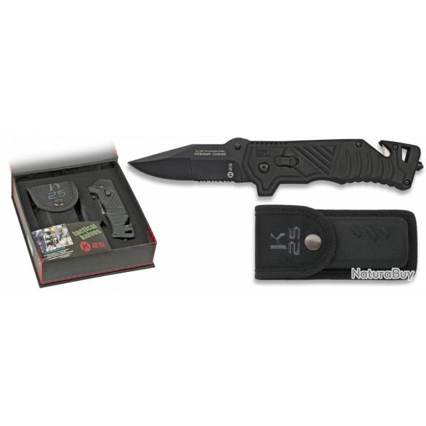 Couteau pliant K25 noir