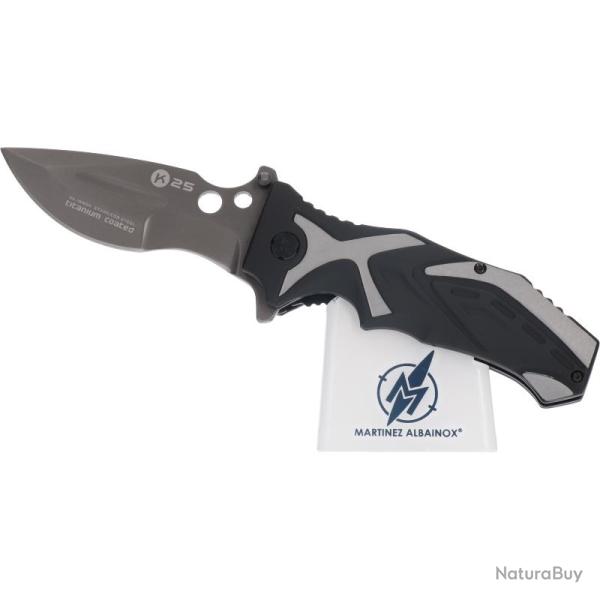 Couteau pliant K25 rev�tu titane