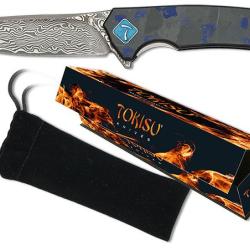 Couteau pliant Damas TOKISU