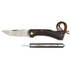Couteau pliant Albainox bois orn&eacute;