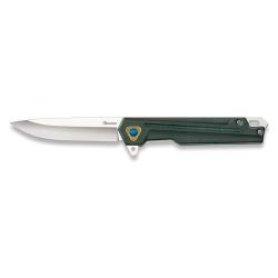 Couteau pliant vert G10