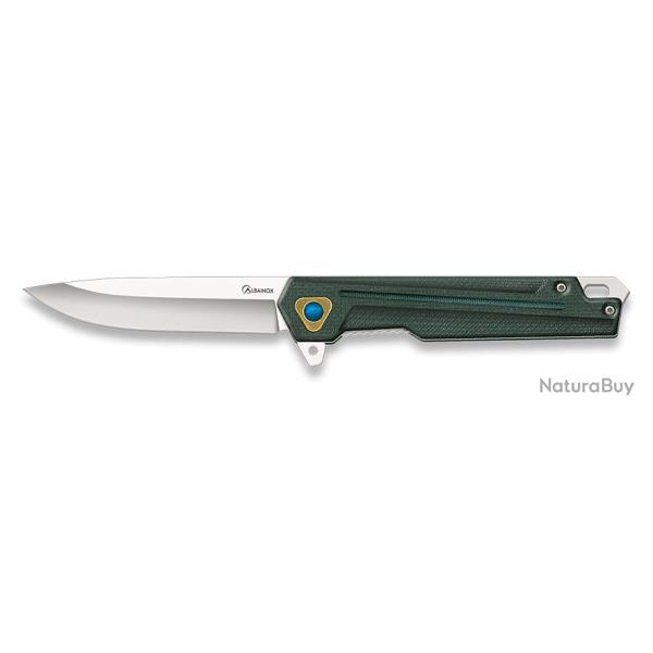 Couteau pliant vert G10