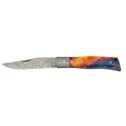 Couteau pliant albainox damass&eacute;