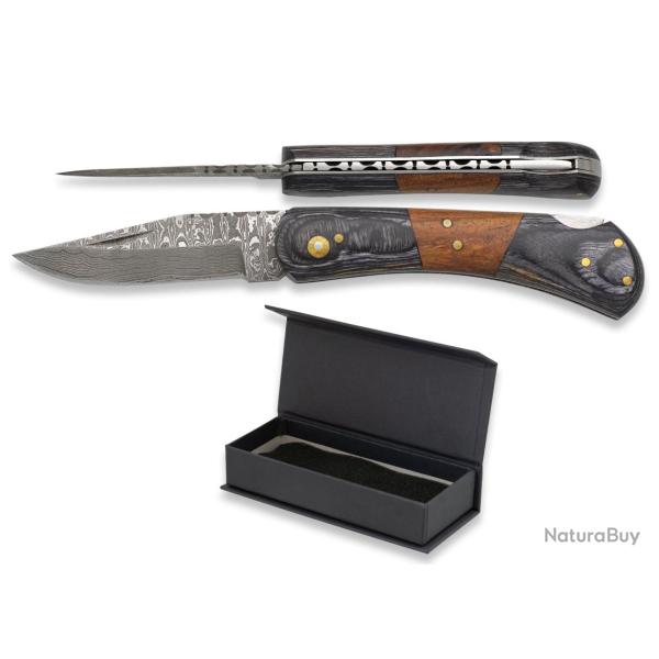 Couteau pliant damass�