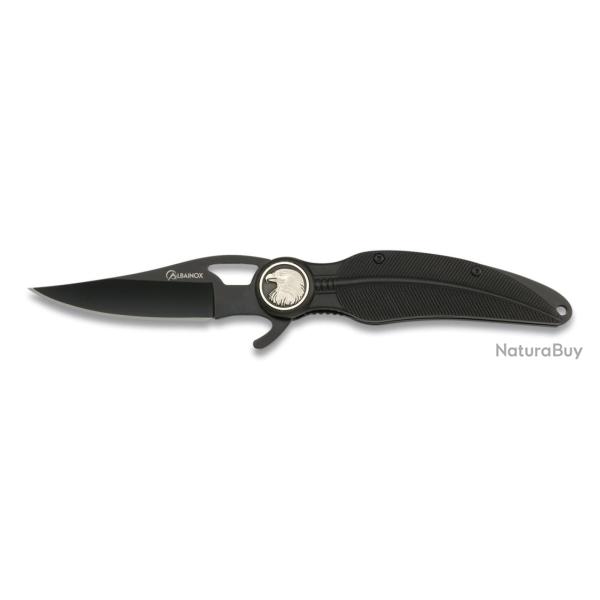 Couteau pliant noir Albainox