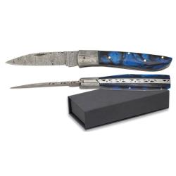 Couteau pliant damas