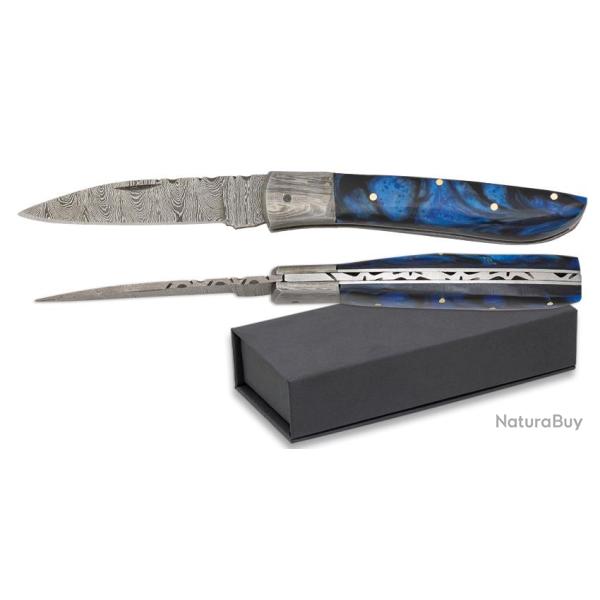 Couteau pliant damas